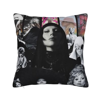 Lady Gaga Mayhem Album Pillow Cover Square Cushion Cover Cute Funny Pillow Case For Living Room Chair