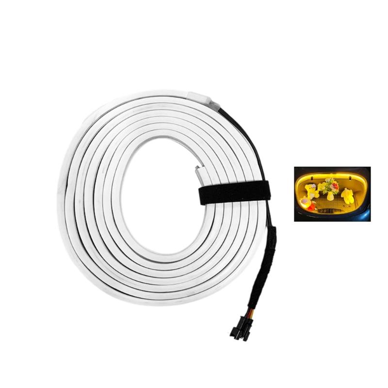 Quick Install Car Frunk Decorative Atmosphere Light Feature Bright LED Illumination For 3 Y Low Power Consumption