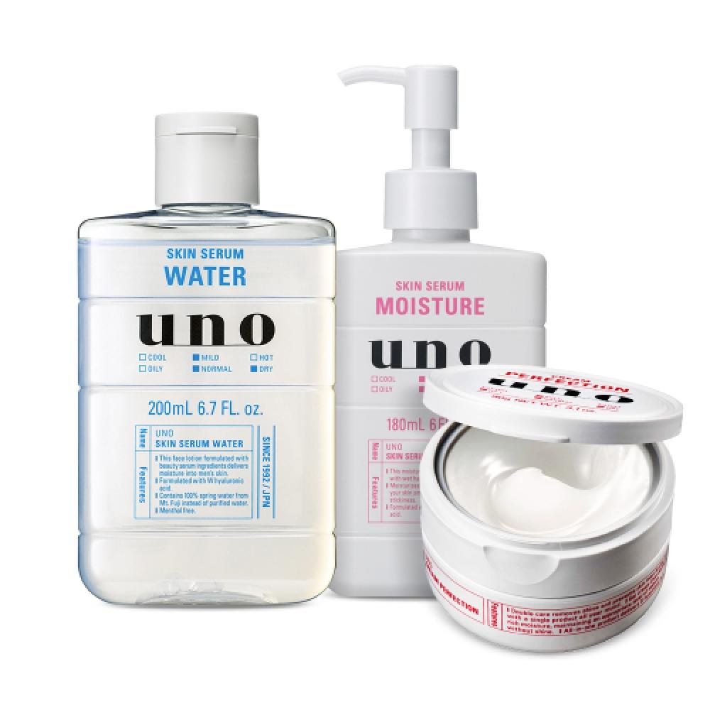 

Uno Skin Serum Water+ Moisture+ Perfection Cream FREE