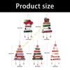 Simple Wooden Christmas Decors Efficient Holiday Hanging Piece for Modern Homes 55KF