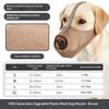 1Pcs Breathable Mesh Dog Muzzle Anti Bite Barking Soft Adjustable Pet Muzzle For Medium Large Dogs Training Walking Outdoor Use