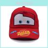 Kids Cartoon Cars Pattern Baseball Hat With Short Brim And Sunblock For Children Summer Wear