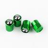 W23Aluminum Tire Valve Caps Dustproof Car Tyre Wheel Stem Air Valve Cover For R Volkswagen VW Tiguan Touran CC T-ROC Golf Polo GTI