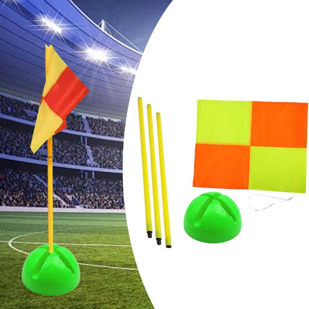 Corner Flag, Football Field Corner Flag & Agility Pole for , Rugby, and Field Hockey