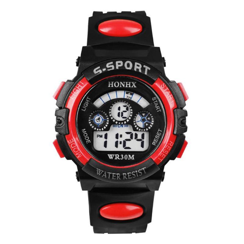 Voděodolné vojenské sportovní digitální hodinky Módní LED pánské hodinky