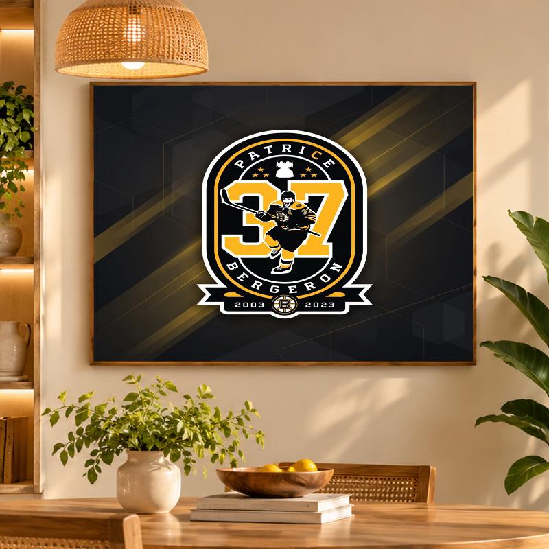 5D Diamond Painting Boston Bruins DIY Full Drill Diamond Art Kit Home Decoration
