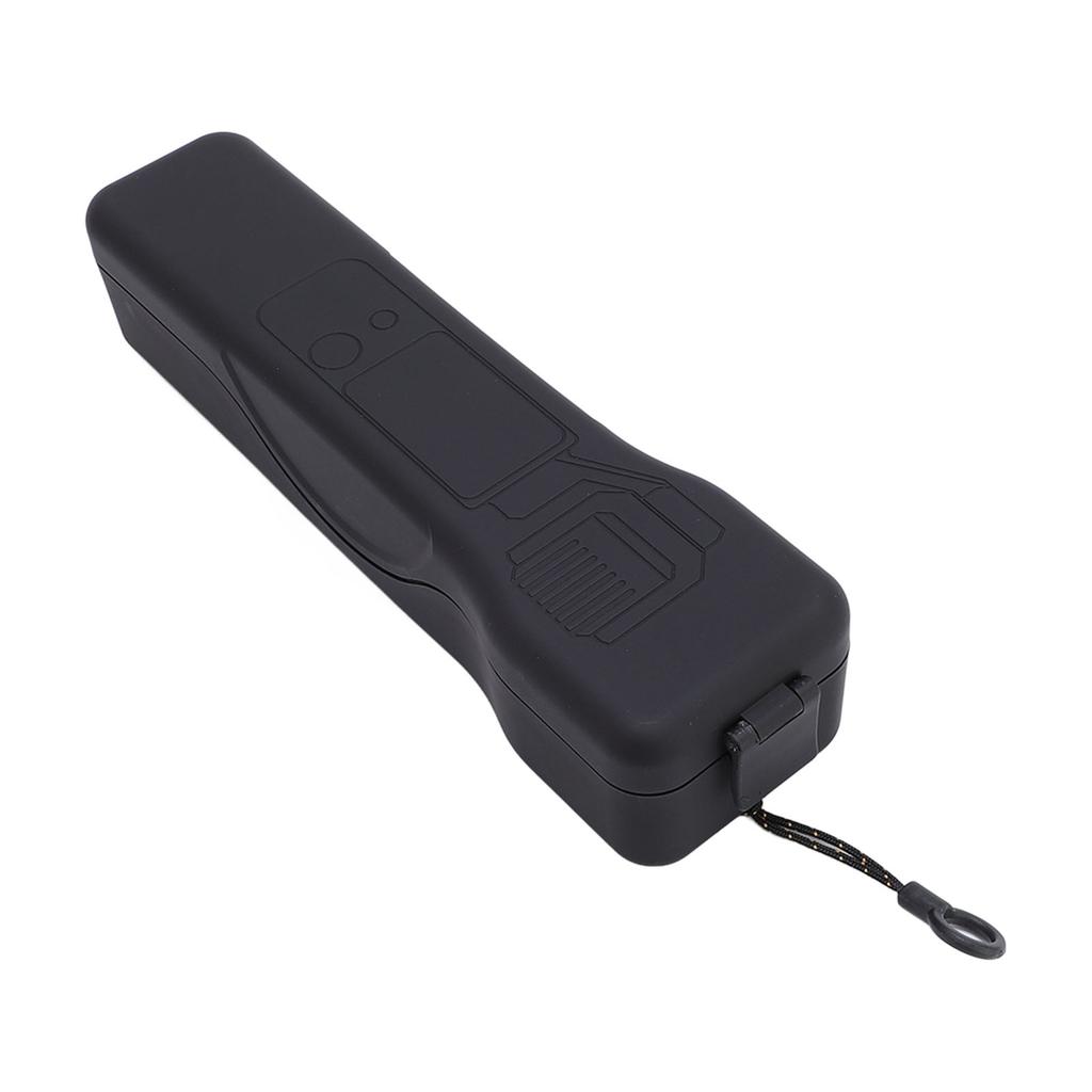 Pocket Camera Protective Case Anti Fall Dust Proof Shockproof Protector with Extended Flip Cover for Pocket 3 Black