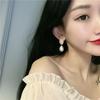 Palace Style Pearl Earrings S925 Silver Needle Earrings Frenchretro Earrings Female Elegant