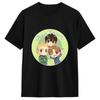 T-shirts Unisex Hetalia Axis Power Hauts en Coton Pur Vintage Manches Courtes Col Rond T-shirt Original