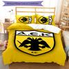 3pcs AEK FC LOGO Pattern Bedding Set Duvet Cover Set Includes Duvet Cover &pillowcases, Perfect All Season Bedroom Decoration & Gift