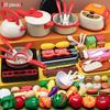 Dollhouse BBQ Kitchen Playset for Toddler Class: Kitchenware Toys for Kids