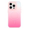 For iPhone 15 Pro Case Compatible with MagSafe Gradient Frosted Design PC + TPU Phone Cover