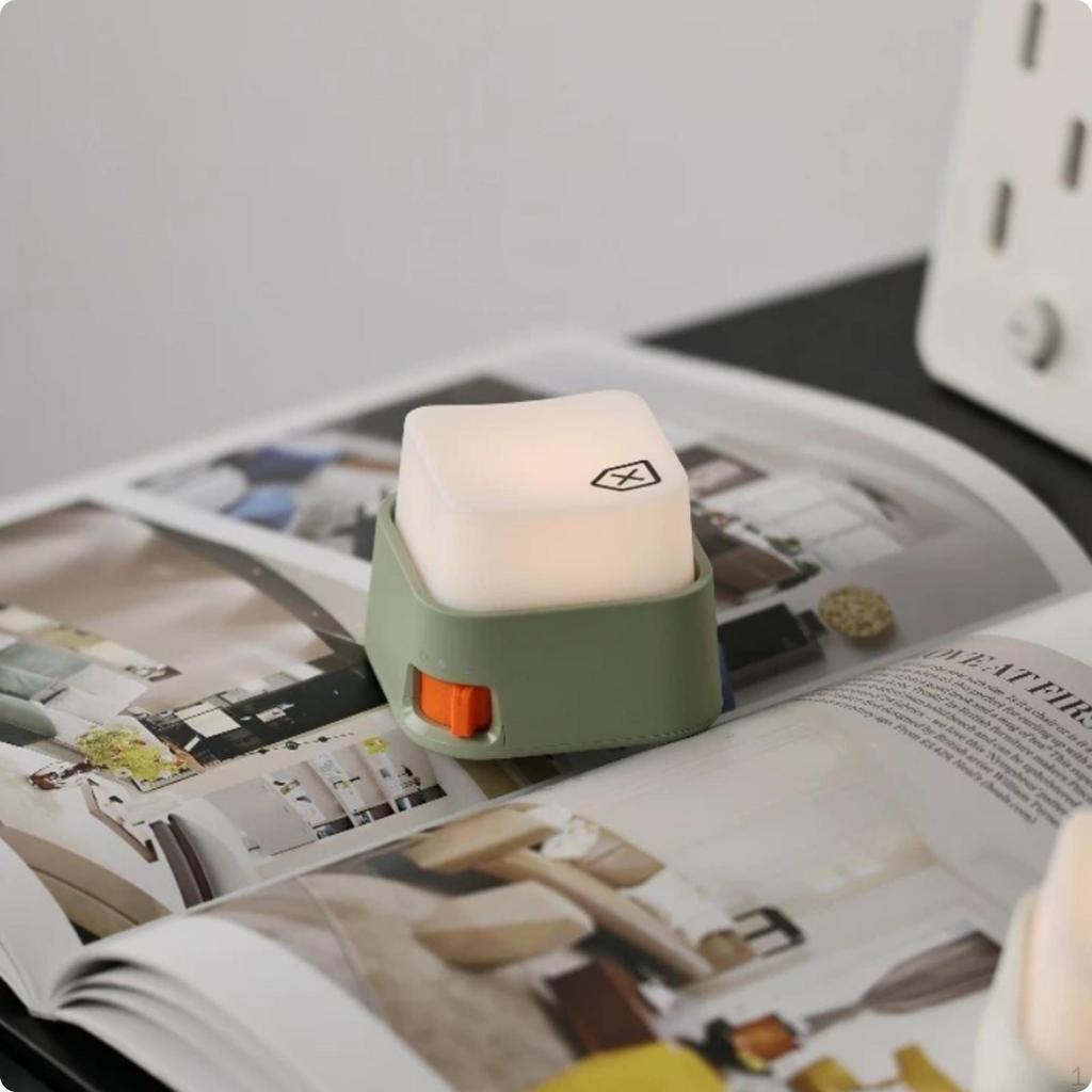 KeyShaped Night Light Warm Glow USB Portable Power for Readers, Kids, Bedside Table,