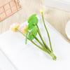 Artificial lotus pond miniature lotus flowers flowers   silk fabric, leaves   coated silk fabric