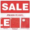 2x5 Feet Sale Signs for Retail Store Vinyl Banner Sign with Metal Grommets Reble Weatherproof Sale Banner for Outdoor Indoor Advertising Business