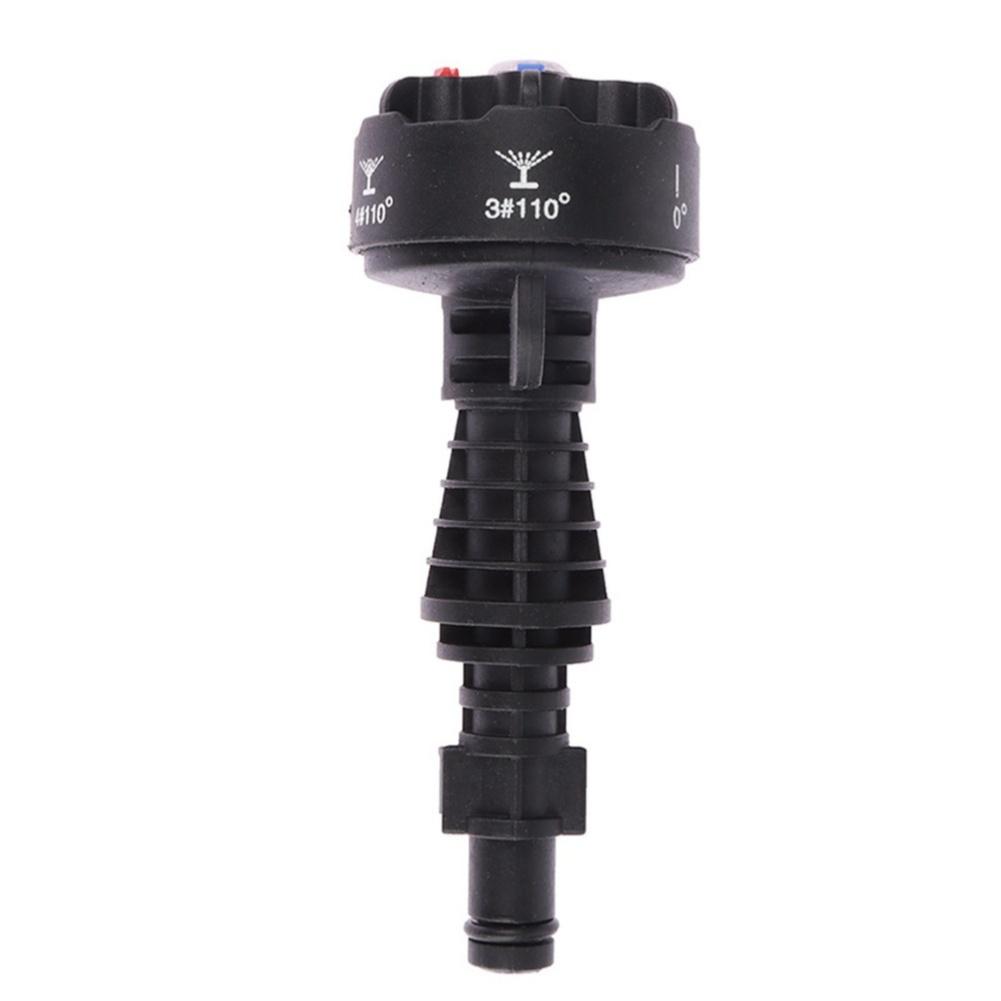 For Pressure Washer Car Washer Accessory 6in1 Pressure Nozzle For Car Cleaning Black Time Saving Cleaning Nozzle