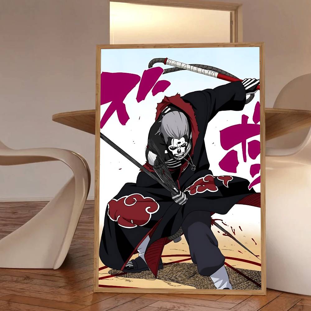 Anime Character Cool Man Hidan Manga N-Naruto Posters HD Print Vintage Wall Art Decor for Home Study Room