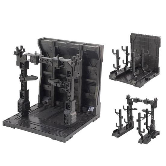 Gundam Robot Hangar Action Figure Model DIY Assembly Puzzles Toy Collectible