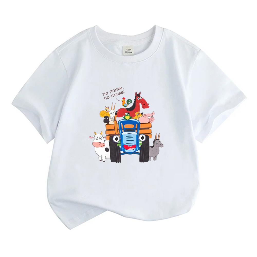 Summer Tshirts Fashion anime print Tops Boys Girls Tee Children Short Sleeve Child Loose Casual Baby Pink Black clothing