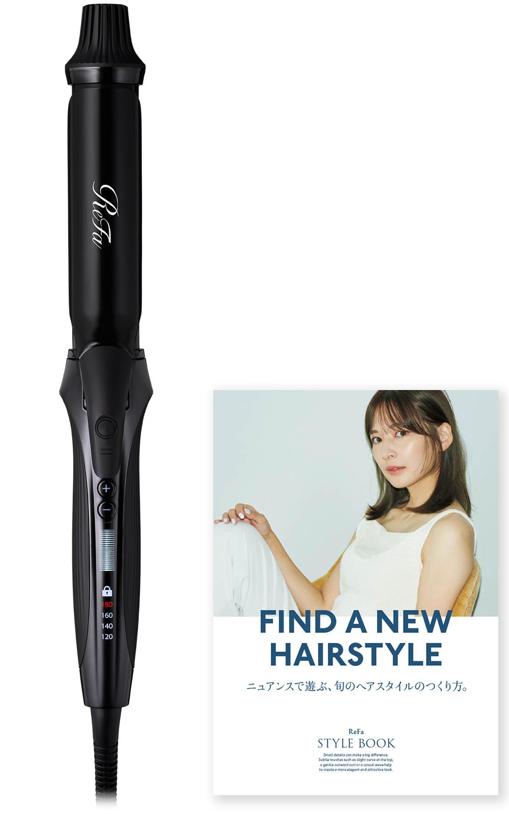 

магазин ReFa Curl Iron Pro 32 мм ReFa CURL IRON PRO Утюжок для волос Черный Новая модель [Официальный] чёрный