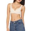 AMATERAS Everyday Dreamy Seamless Push-Up Bra 1-Cup Boost Soft Lingerie for Women Ivory