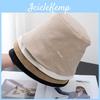 Spring Summer Unisex Cotton Wide Brim Cap With Adjustable Fit For Beach And Garden