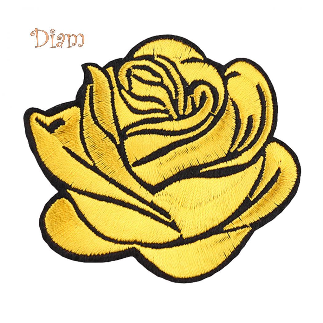 

Lachepper значок в виде розы, железная нашивка, украшение, цветок, сумка, шляпа, аппликация, аксессуары для одежды, аксессуары