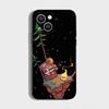 Outer W-Wilds Game Phone Case For iPhone 16 15 Plus 14 13 Pro Max 12 Mini 11 X XS XR 7 8 8Plus Black Soft Phone Coque