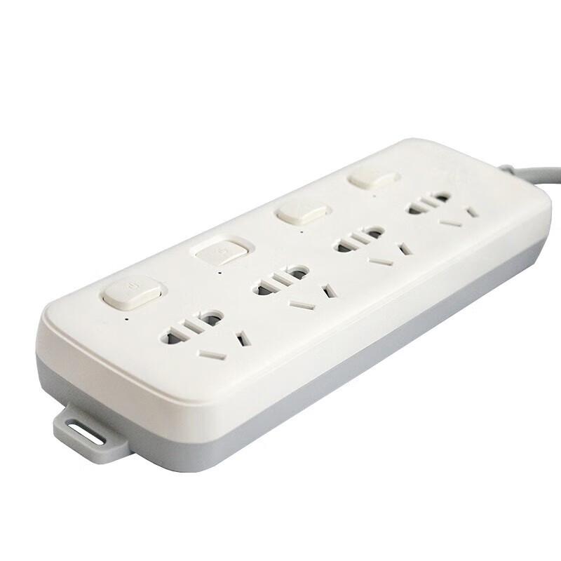 BULL 4-Outlet Power Strip with Individual Switches