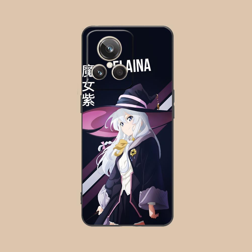 

Wandering Witch Elaina Matte TPU Mobile Phone Case for Realme 15 14 13 12 11 10 9 Pro Plus T i Lite 5G Colorful Printing Cover realme 9i 5G
