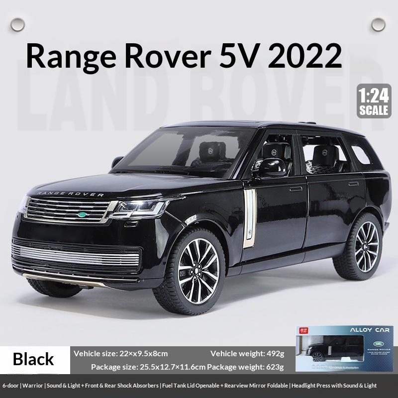 1:24 Sv2022 Suv Alloy Model Car Toy Diecasts Casting Car Toys For Children Vehicle Openable Parts 4-Wheel Suspension Decoration