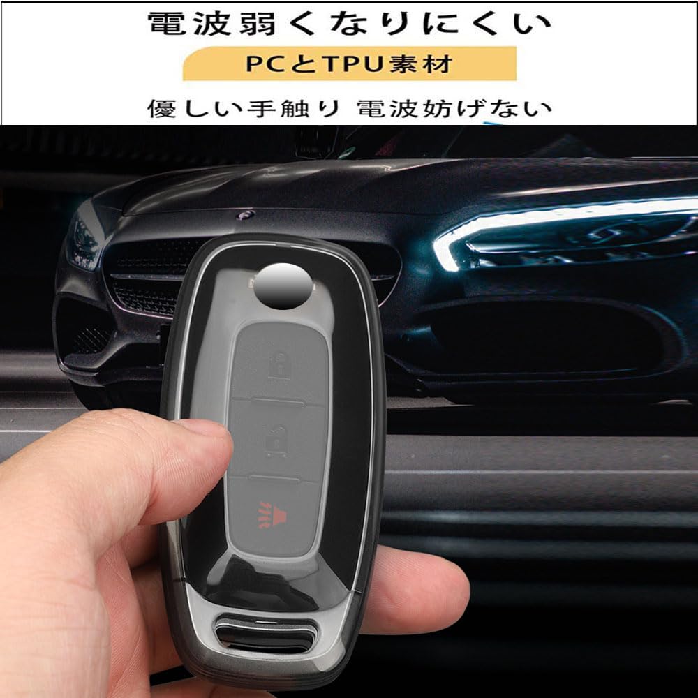 [kmwy] New Nissan Smart Key Case Compatible Serena Sakura Note X-Trail Aura Elgrand Aria