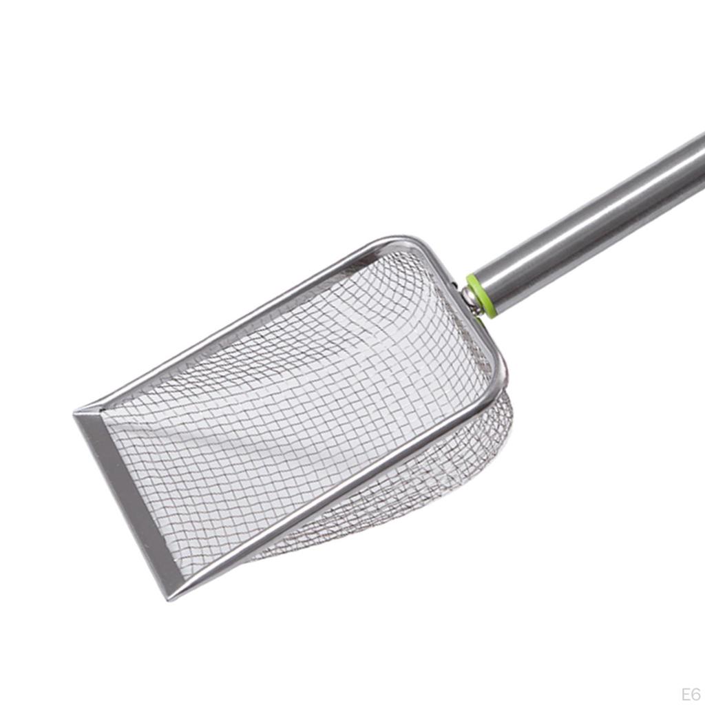 Łopatka do żwirku dla kota do głębokiego przesiewania kuwety nieprzywierająca solidna łopatka siatkowa króliki