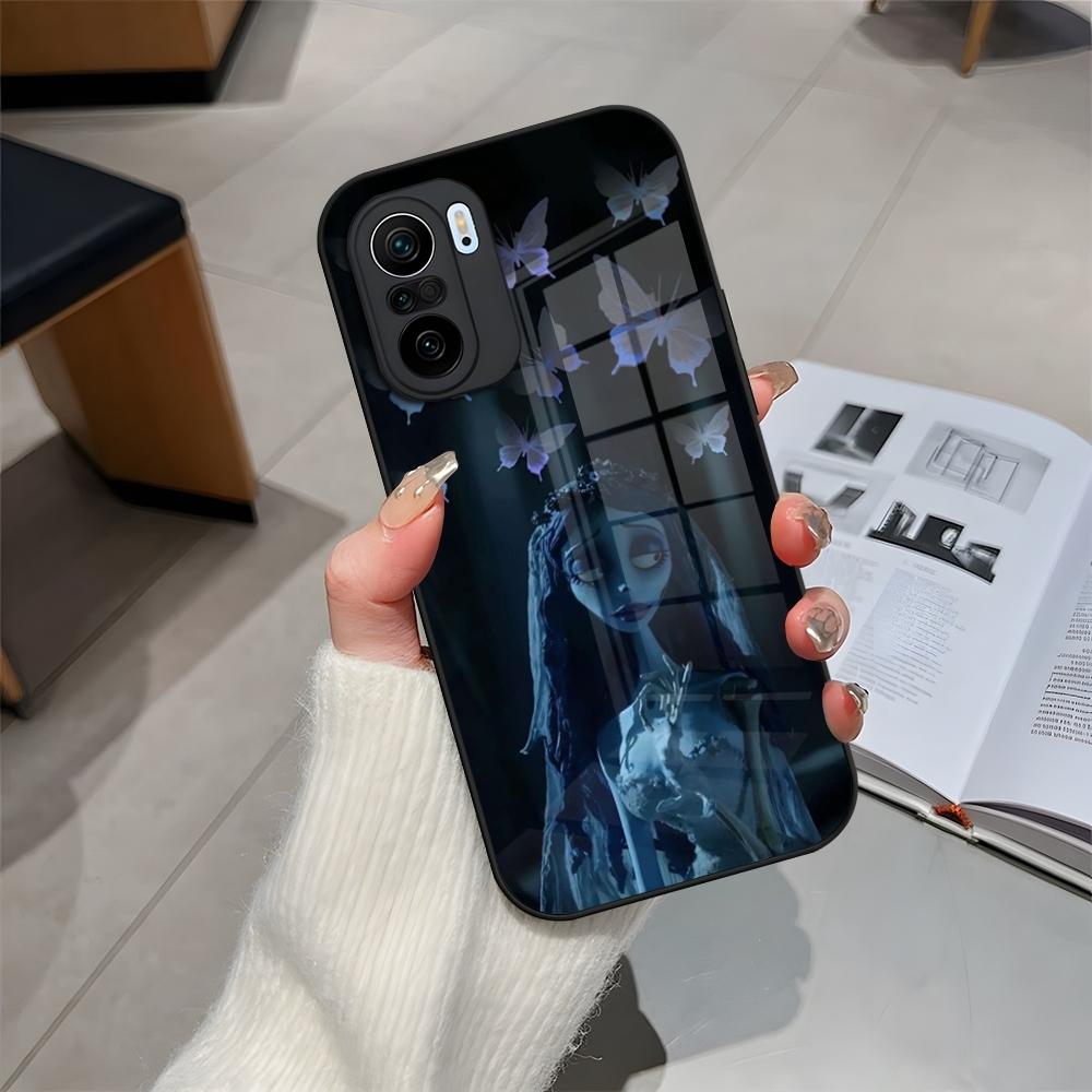 

Corpse Bride Phone Case Glass For Xiaomi 15 14 12 Lite 13 Pro 11t Lite POCO M5 X6 M6 X5 X3 NFC F5 F6 Pro Cover POCO F5 Pro
