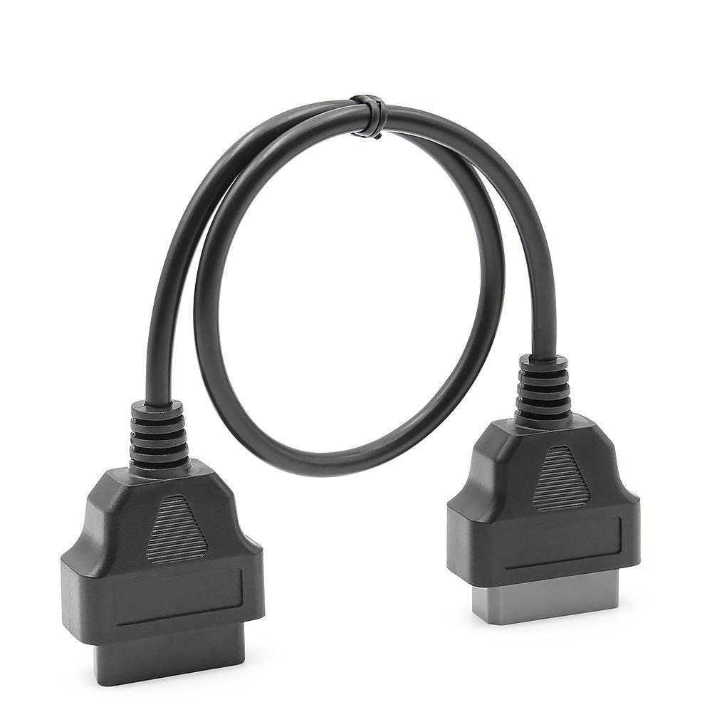 New 14 Pin To OBD2 16 Pin Code Reader Diagnostic Adapter Cable For Nissan Old Car