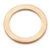 100pcs Copper Crush Washer Gasket Set Flat Ring Seal Assortment Kit