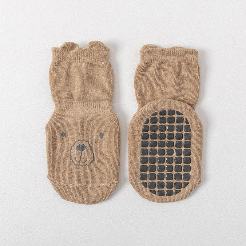 

Осень Зима Детские Напольные Носки Хлопковые Дышащие Носки Средней Длины Нескользящая Подошва Домашние Носки для Ходьбы Милые Мультяшные Детские Гольфы fit 1-3 years