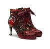 Laura Vita Hicao 47 Ankle Boots, Red