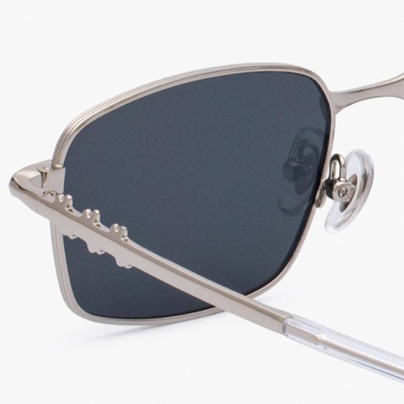Reclow Stainless Sunglasses Silver Black