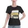 Waschbares Wartburg 353 Cremegelb Farbe Unisex T-Shirt Schickes Damen Essential Kleidung