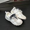 9 Women's Shoes Summer New Lightweight Soft-soled Mesh Shoes Double Shoelaces Sports Shoes Casual Trend