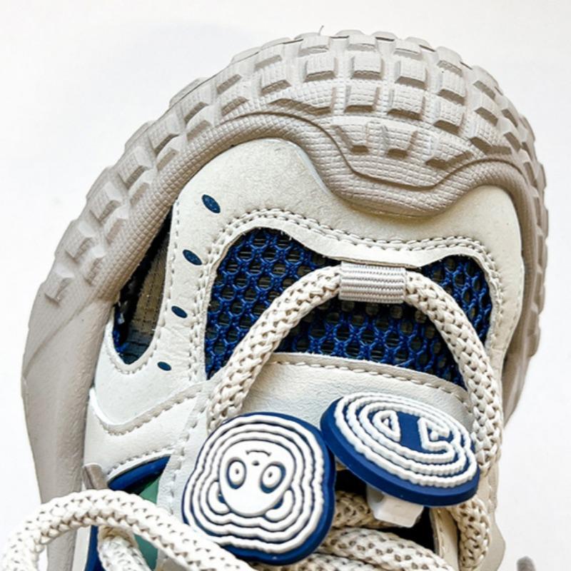 Soft-soled Children's Shoes Breathable Mesh Casual Shoes Non-slip Boys' Sports Shoes Hollow Frame Shoes