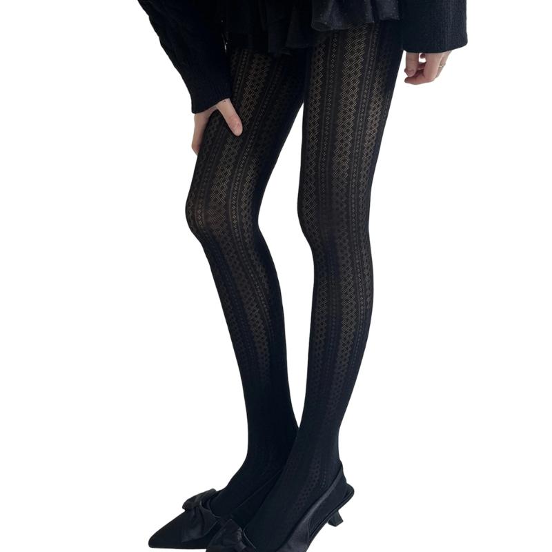 Women Cotton  Tights Long Stockings Fashion Spring Autumn Pantyhose High Elastic Female Girls Tights