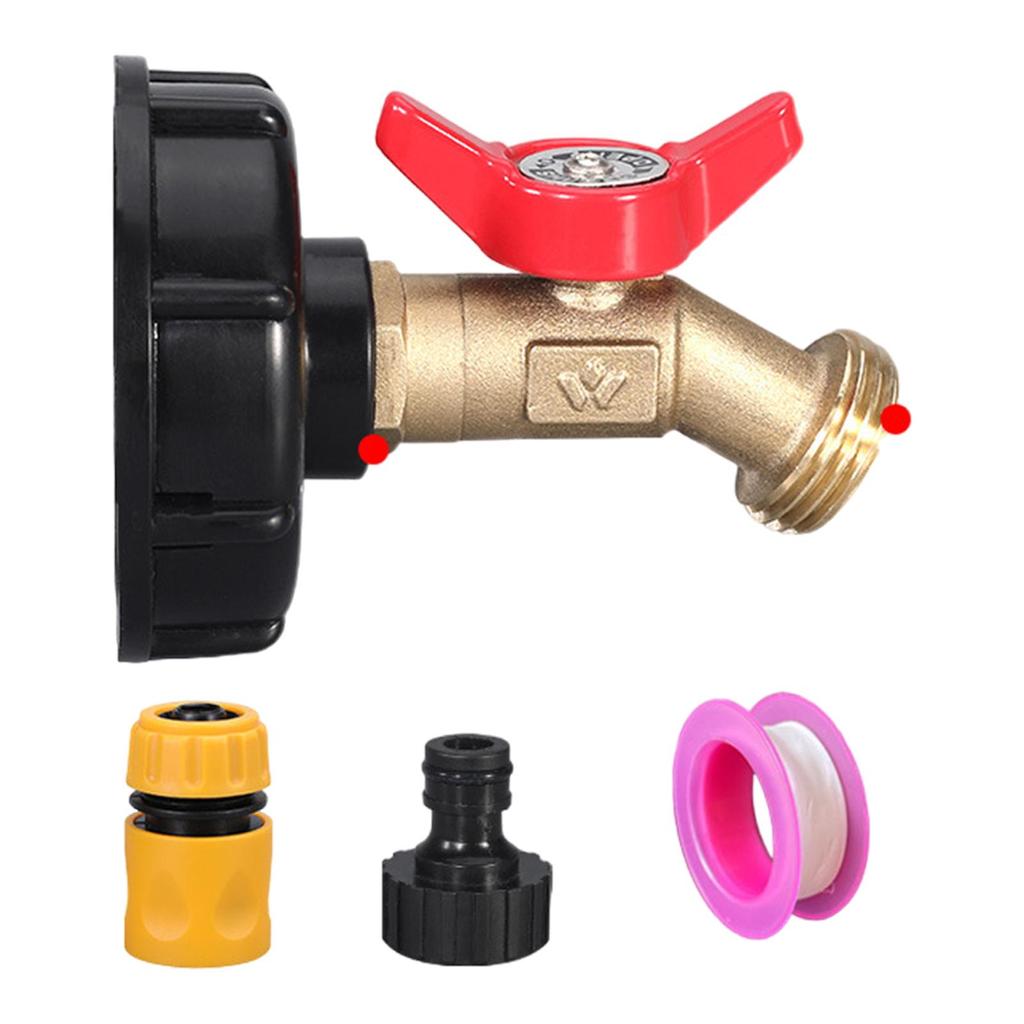 IBC Tote Adapter 60mm 275 330 Gallon Practical IBC Tote Water Tank Adapter