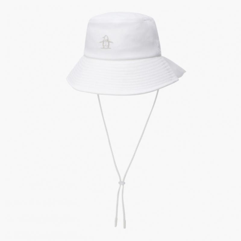 Munsingwear Women Signature Bucket Hat White Mq322lcp71