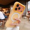 Luxury Candy Color 2 IN 1 Magsafe Case for iPhone 17 16 15 14 13 12 Pro Max Plus Magnetic Wireless Charge Clear Matte Soft Cover
