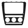 HY Car Radio Panel Dash Fascia Plate Frame For Skoda Octavia Automatic Aircon 2004-2010 Adio Dvd Stereo Cd Panel Interior Parts