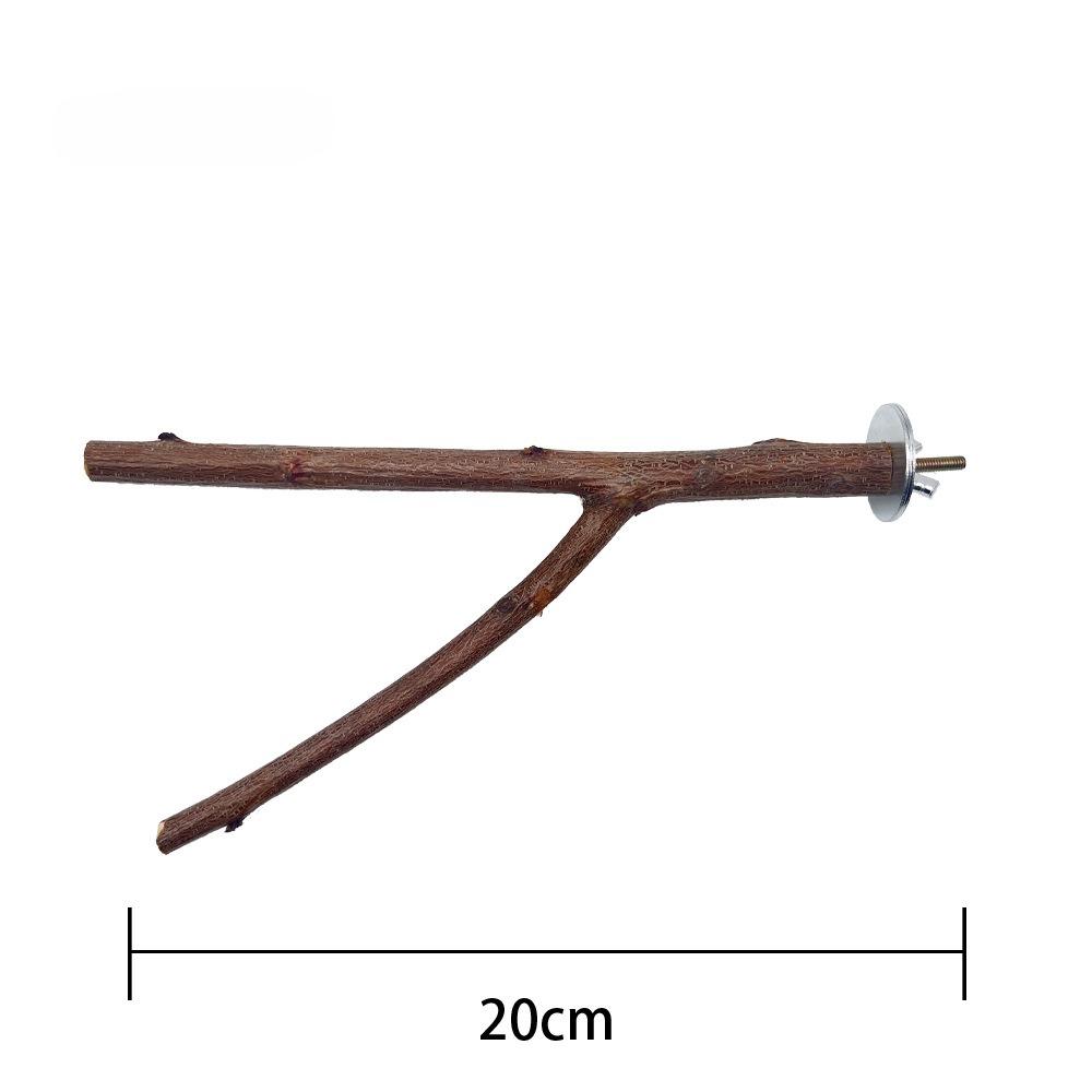 1PC Natural Grape Stick Chewable Bird Stand Paw Grinding Branches Toy Cage Accessories for Small Budgies Cockatiels Lovebirds