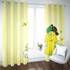 Barbapapa Cartoon Curtain Bedroom Window Animation Blackout Children Room Fashion Style Home Decoration