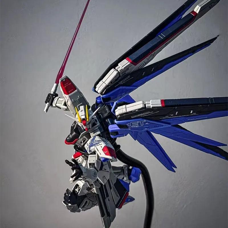 SUPA FM1/100 Standbeeld Vrijheid Sakura Roze Kleurstelling Shanghai Mech Assemblage Modelbouwkit Actiefiguren Bureaublad Ornament Jongens Puzzel Speelgoed
